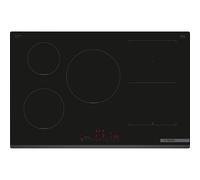 Bosch Serie 6 PVW831HC1E plaque Noir Intégré 80 cm Plaque avec zone à induction 5 zone(s)