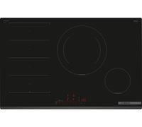 Bosch Serie 6 Série 6 Table à induction 80 cm Noir, sans cadre