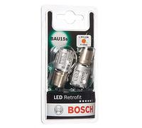 Bosch -PY21W LED Retrofit lampes auto - 12 V 1 W BAU15s - 2 ampoules