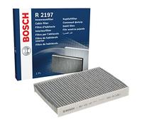 Bosch Filtre d'habitacle R2197 de remplacement – Charbon actif, contre odeurs, pollen et poussière