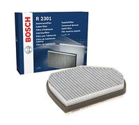 Bosch R2301 Filtre d'Habitacle à Charbon Actif de Remplacement - Contre les Mauvaises Odeurs, le Pollen et la Poussière pour un air plus pur à l’Intérieur du Véhicule