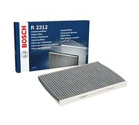 Bosch Filtre d'habitacle R2312 à charbon actif – anti-odeurs, pollen et poussière