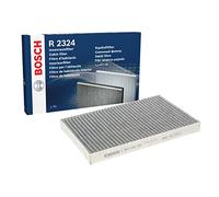 Bosch R2324 Filtre d'Habitacle à Charbon Actif de Remplacement - Contre les Mauvaises Odeurs, le Pollen et la Poussière pour un air plus pur à l’Intérieur du Véhicule