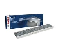 Bosch R2373 Filtre d'Habitacle à Charbon Actif de Remplacement - Contre les Mauvaises Odeurs, le Pollen et la Poussière pour un air plus pur à l’Intérieur du Véhicule