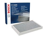 Bosch R2405 Filtre d'Habitacle à Charbon Actif de Remplacement - Contre les Mauvaises Odeurs, le Pollen et la Poussière pour un air plus pur à l’Intérieur du Véhicule