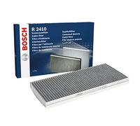 Bosch R2410 Filtre d'Habitacle à Charbon Actif de Remplacement - Contre les Mauvaises Odeurs, le Pollen et la Poussière pour un air plus pur à l’Intérieur du Véhicule