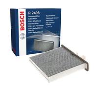 Bosch R2498 - Filtre d'habitacle anti-odeurs au charbon actif - filtre à poussière et à pollen