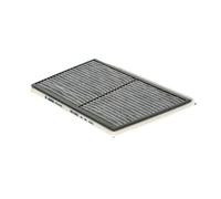 Bosch R2525 Filtre d'Habitacle à Charbon Actif de Remplacement - Contre les Mauvaises Odeurs, le Pollen et la Poussière pour un air plus pur à l’Intérieur du Véhicule