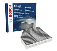 Bosch R5601 Filtre d'Habitacle à Charbon Actif de Remplacement - Contre les Mauvaises Odeurs, le Pollen et la Poussière pour un air plus pur à l’Intérieur du Véhicule