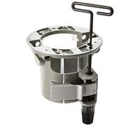 BOSCH RA1165 Base de toupie sous table avec clé hexagonale au-dessus de la table, argent