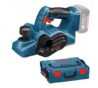 Bosch Professional 18V System rabot sans-fil GHO 18V-LI (régime à vide 14 000 tr/min, épaisseur de passe maxi 1,6 mm, avec L-BOXX)
