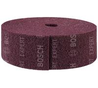 Bosch 1x Rouleaux en non-tissé EXPERT N880 (pour Tôles en acier, Acier inoxydable, Largeur 115 mm, Longueur 10 m, Medium A, Professional Accessoire Ponçage manuel)