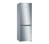 Bosch Serie 2 KGN33NLEB réfrigérateur-congélateur Pose libre 282 L E Acier inoxydable