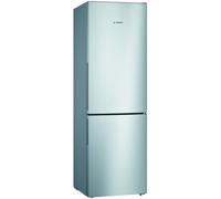 bosch réfrigérateur combiné 60cm 308l lowfrost inox kgv36vleas série 4 [EEK: E]