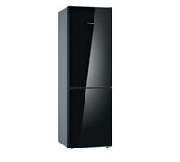 bosch réfrigérateur combiné 60cm 308l lowfrost noir kgv36vbeas série [EEK: E]