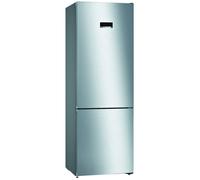 Bosch Serie 4 KGN49XLEA réfrigérateur-congélateur Pose libre 438 L E Acier inoxydable