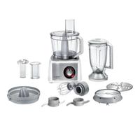 Bosch MC812S820 robot de cuisine 1250 W 3,9 L Acier inoxydable, Blanc