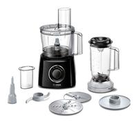 Bosch MCM3201B robot de cuisine 800 W 2,3 L Noir, Transparent