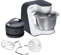 Bosch MUM54A00 robot de cuisine 900 W 3,9 L Noir, Argent, Blanc