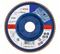 Bosch Roues à lamelles X431 Standard for Metal angulaires 125 mm 22,23 mm 60 10 pces