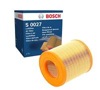 Bosch S0027 Filtre à Air Automobile - Sépare les Particules de l'Air d'Admission, Résiste à l'Humidité et à la Tension