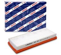 Bosch S0144 Filtre à Air Automobile - Sépare les Particules de l'Air d'Admission, Résiste à l'Humidité et à la Tension