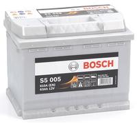 BOSCH Batterie Auto S5005 63Ah 610A / + à droite