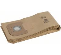 Lot de 5 sac-filtres en papier BOSCH 2607432036 - Pour GAS 55 M AFC