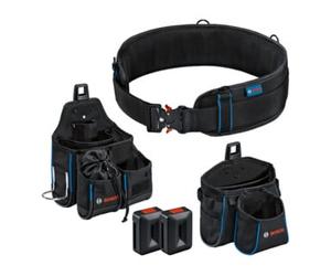Bosch Sacoche à outils Bosch Jeu d'outils : 1 ceinture 108, GWT 2, GWT 4, 2 supports ProClick. Quantité:1