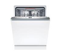 Bosch SBD6ECX00E Série 6 - Lave-vaisselle XXL entièrement intégré, 60 cm, tiroir à couverts, fabriqué en Allemagne, EfficientDry pour de meilleures performances de séchage grâce à l'ouverture