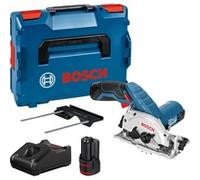 Bosch Professional Scie circulaire sans-fil GKS 12V-26 Ø85 mm 2x3,0Ah chargeur GAL 12V-40 L-BOXX