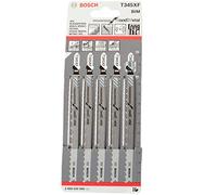 Bosch Scie sauteuse T345XF 5 Pièces.