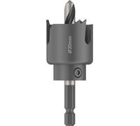 BOSCH Scie trépan avec adaptateur Wood and Drywall, 30 x 27 mm 2608594491