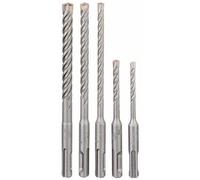 Bosch Coffret 5 forets PRO SDS-plus pour perforateur béton - Ø 5,0, 6,0, 6,0, 8,0, 10,0 mm