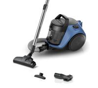 Bosch Série 2 aspirateur sans Sac Compact et léger BGS05AM, Bleu | Léger et compact, aspiration puissante, filtration hygiénique, embout 2-en-1 fentes et meubles, facile à ranger