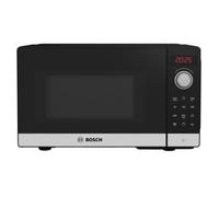 Bosch Serie 2 FEL023MS2 micro-onde Noir, Acier inoxydable Micro-onde simple Comptoir 20 L 800 W