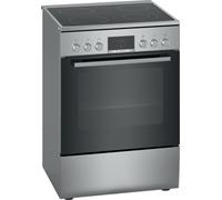 Bosch Serie 4, Cuisinière électrique indépendante, acier inoxydable HKR39C250