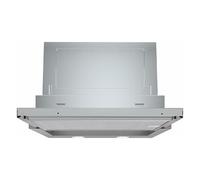 Bosch Serie 4 DFR067A52 hotte Semi-intégrée (semi-encastrée) Argent 399 m³/h A, Hotte aspirante A