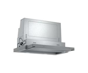 Bosch Serie 4 DFR067A52 hotte Semi-intégrée (semi-encastrée) Argent 399 m³/h A