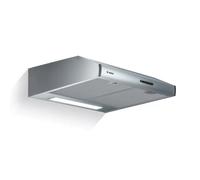 Bosch Serie 4 DUL63CC55 hotte 350 m³/h Monté au mur Acier inoxydable D - Hottes (350 m³/h, Conduit, E, E, C, 72 dB)