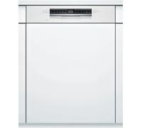 Bosch Série 4, Lave-vaisselle semi-intégré, 60 cm, Blanc SMI4HTW31E
