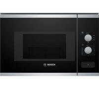 Bosch BFL520MS0 micro-onde Noir, Acier inoxydable Micro-onde combiné Intégré 20 L 800 W