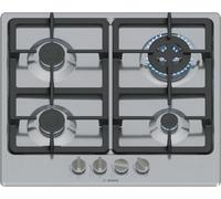 Bosch Série 4 PGH6B5K90 Plans de cuisson en acier inoxydable Table de cuisson encastrable 58 cm de gaz 4 zone(s)