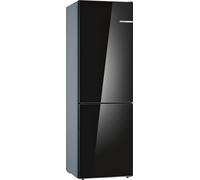 bosch Série 4 Réfrigérateur combiné pose-libre 186 x 60 cm Noir KGV36VBEAS