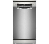 Bosch Lave-vaisselle SPS4EMI17E Série 4 Pose libre 10 couverts Wi‑Fi Acier brossé anti-traces