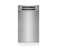 Bosch Série 4 SPU4HMS10E, Lave-vaisselle intelligent sous meuble 45 cm, tiroir à couverts, séchage supplémentaire, SpeedPerfect Plus, nettoyage hygiénique, massif programmé, panier supérieur réglable