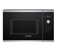 Bosch Serie 6 BEL554MS0 - Four micro-ondes grill - encastrable - 25 litres - 900 Watt - acier inoxydable