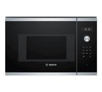 Bosch Serie 6 BFL524MS0 - Four micro-ondes monofonction - encastrable - 20 litres - 800 Watt - acier inoxydable