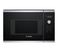 Bosch Serie 6 BFL524MS0 Four micro-ondes monofonction intégrable 20 litres 800 Watt acier inoxydable