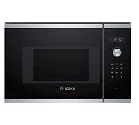 Bosch Serie 6 BFL524MS0 micro-onde Intégré (placement) Micro-ondes uniquement 20 L 800 W Noir, Acier inoxydable